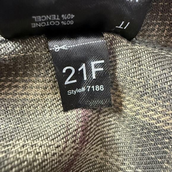 Kuhl Shirt Mens 2XL Brown Plaid Dillingr Flannel Long Sleeve Button Up 7186 - Picture 9 of 12